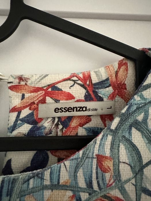 Sukienka krótka w kwiaty