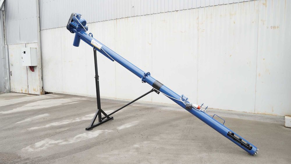 Шнековый погрузчик. Гвинтовий конвеєр. Шнек 133х12 м, протруйник