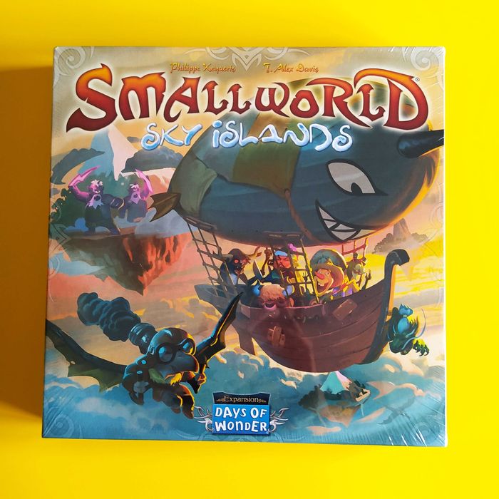 Jogo Tabuleiro Small World Sky Islands - Expansão