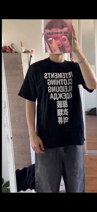 футболка Vetements одежда Balenciaga S M L  rick owens maison margiela