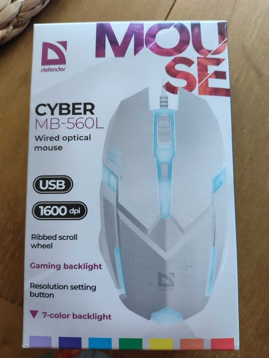 Mysz gamingowa Cyber MB 560L Defender