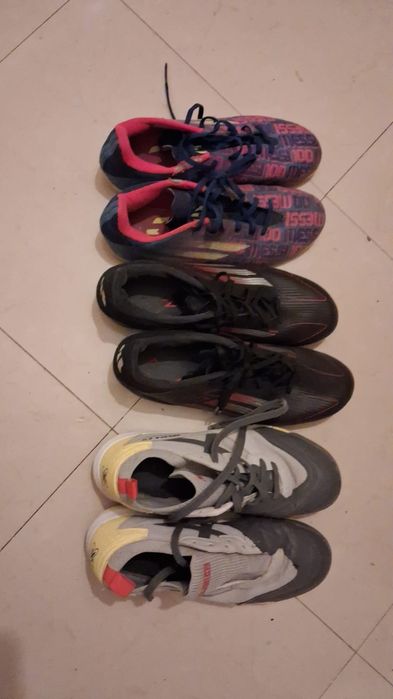 Cuteiras e tenis