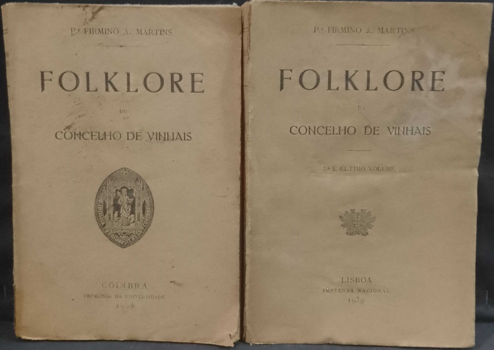 Folklore do Concelho de Vinhais 1928 Padre Firmino A. Martins