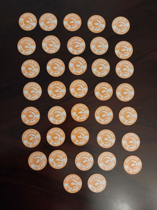 Lote 37 Dunkin Super Caps, Tazos