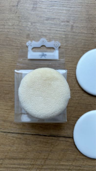 Puszek do pudru 3 sztuki