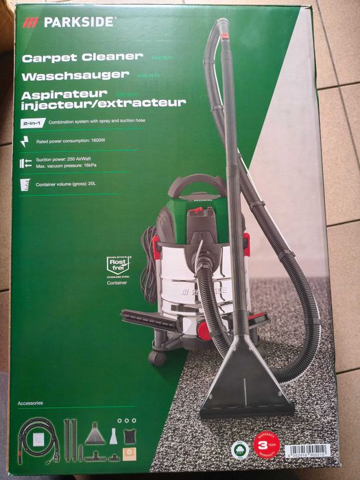 Odkurzacz piorący Parkside 1600 W PWS 20 F5