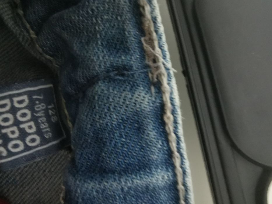 Spodnie chłopięca jeans 128