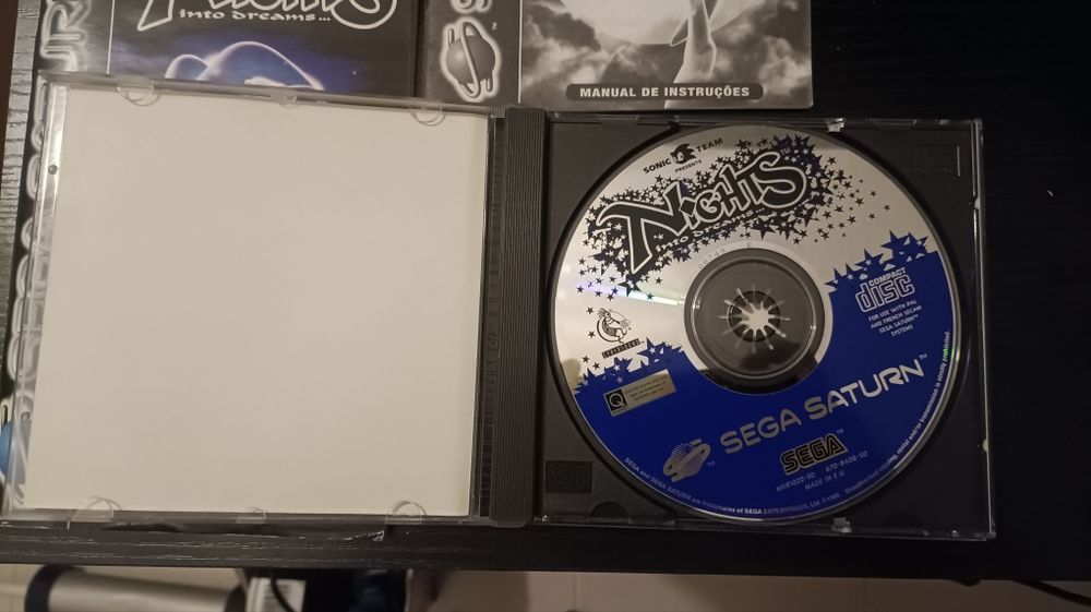 NiGHTS into Dreams – Sega Saturn (Completo & Original)