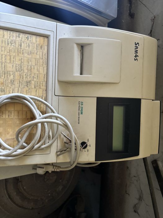 Balanca e maquina registadora eletronica