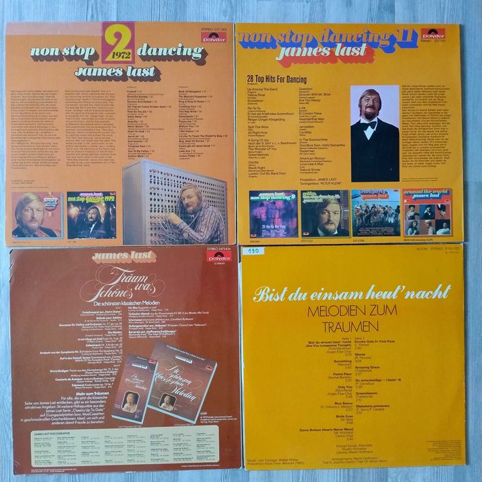 Zestaw 4 LP - James Last i inne. 4 winyle
