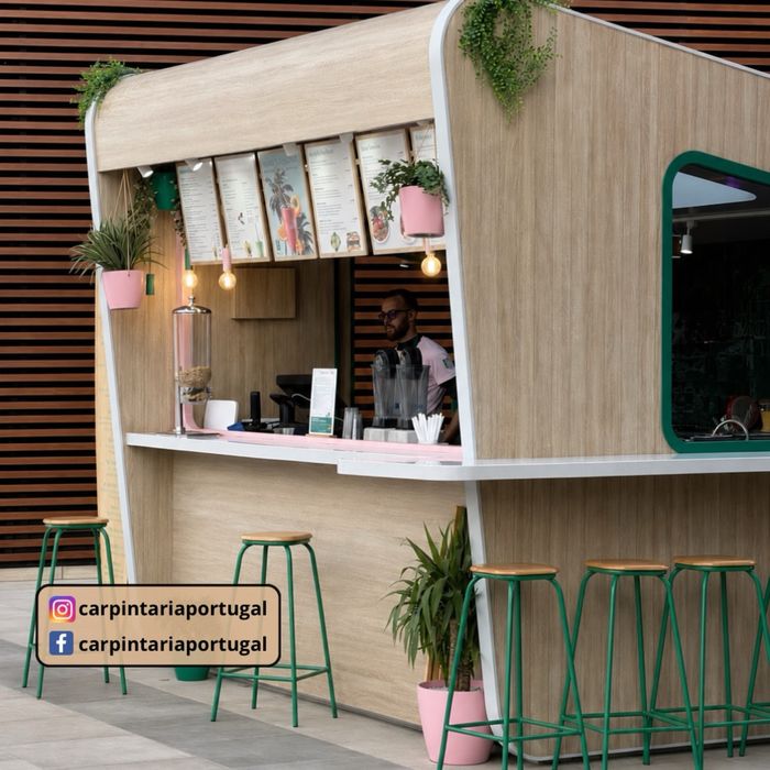 Mobiliário para franquias e Lojas pop-up