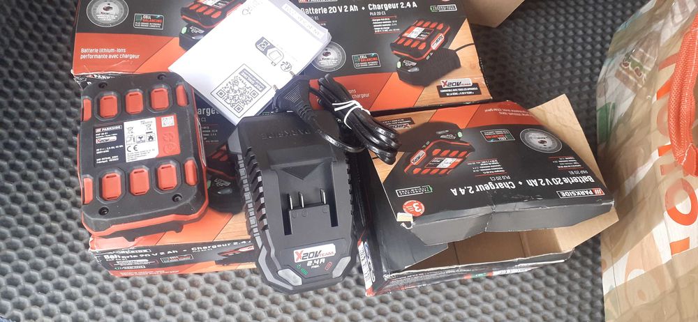 запч ноут запечатанные аккумулятор зарядка parkside 2а 4а 8а парксайд