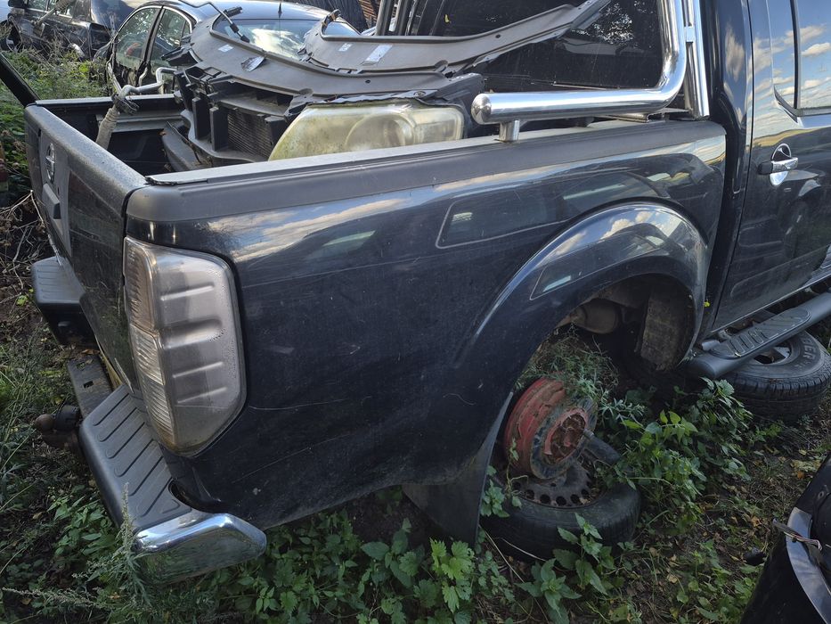 Paka zabudowa nissan navara d40 do poprawek