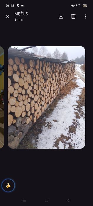 Drzewo na opał suche