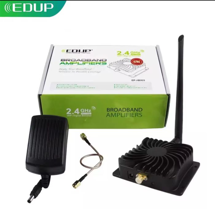 EDUP 10, 8, 4W Wi-Fi підсилювач 2,4 ГГц усилитель бустер дрон