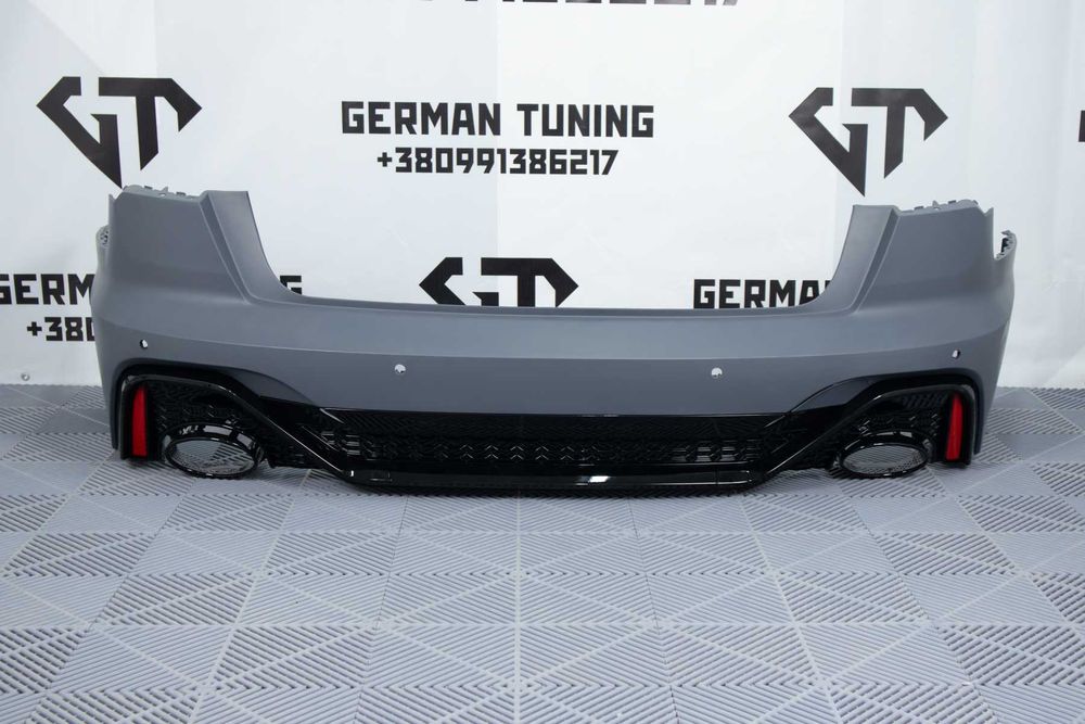 Комплект обвісу Audi A6 C8 стиль ABT обвес ауди а6 с8 бампер передний задний губа дифузор ауді