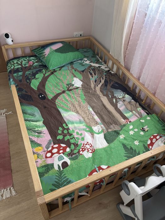 Cama Montessori Little Pea + colchão Pikolin