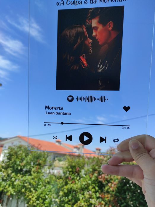 Candeeiros led / placas personalizadas