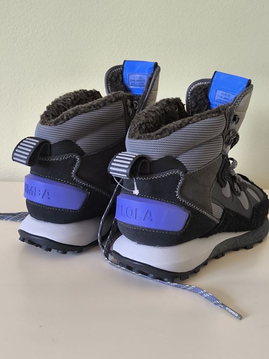 BIMBA Y LOLA втеплені кросівки хайтопи ,натуральна шкіра