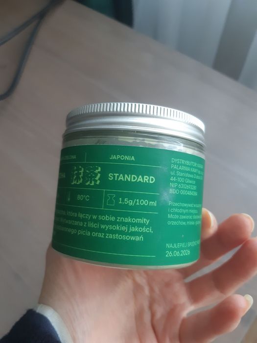 Matcha japońska standard Katar