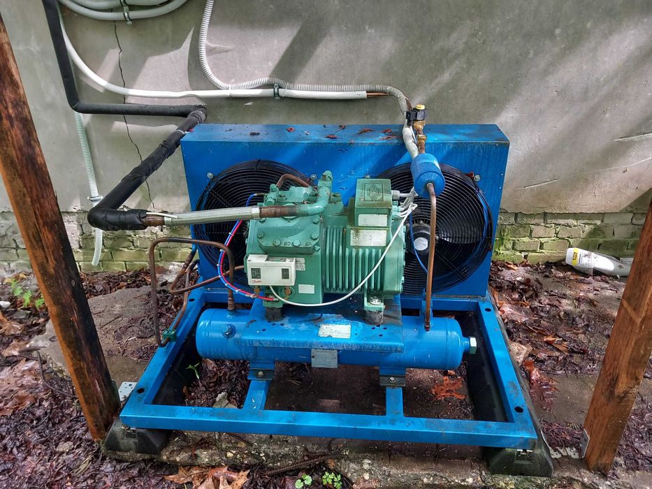 Chłodnia komplet agregat, chłodnice i sterowniki 150-180 m3