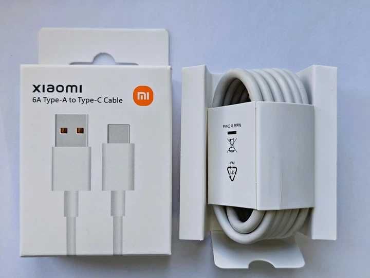 Оригінал Кабель шнур провод Xiaomi 1м 120W 67W 33W Mi Turbo Redmi Poco