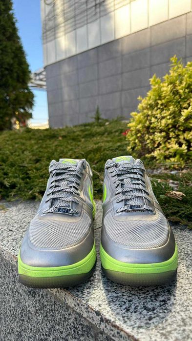 #4814 Nike Lunar Force 1 Fuse "Granite/Volt"  [US 12 | 30  cm]