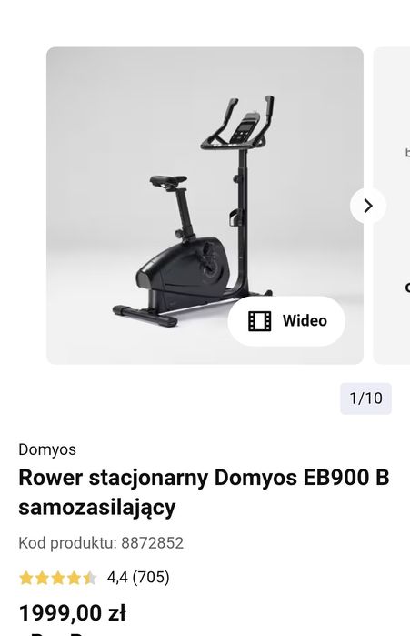Rower stacjonarny