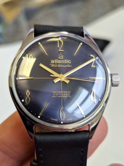Atlantic worldmaster granatowy niebieski blue