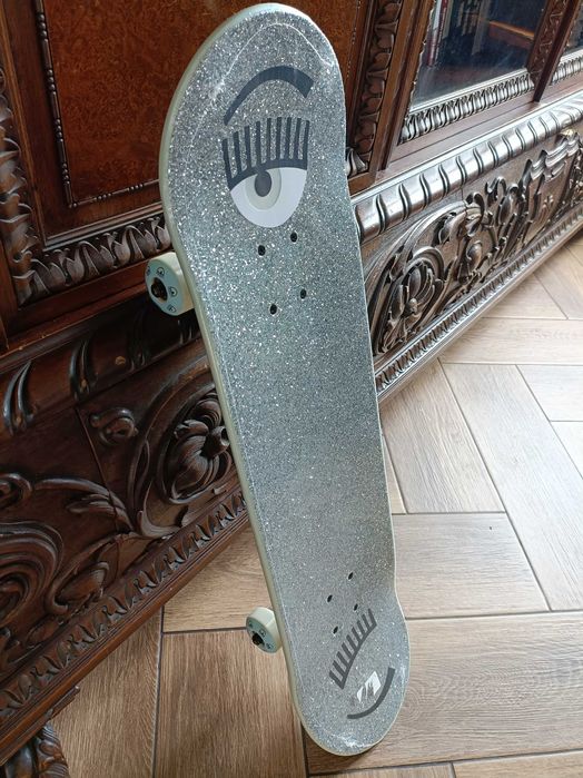 Deskorolka Chiara Ferragni Premium Nowa brokat