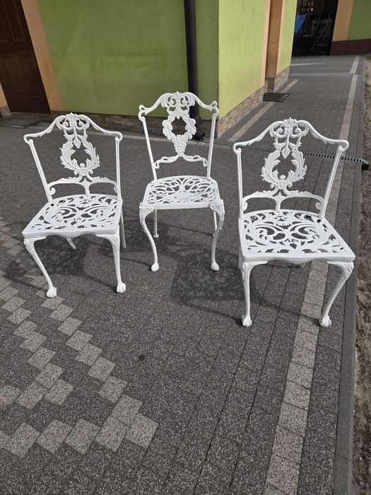 Zestaw ogrodowy aluminiowy