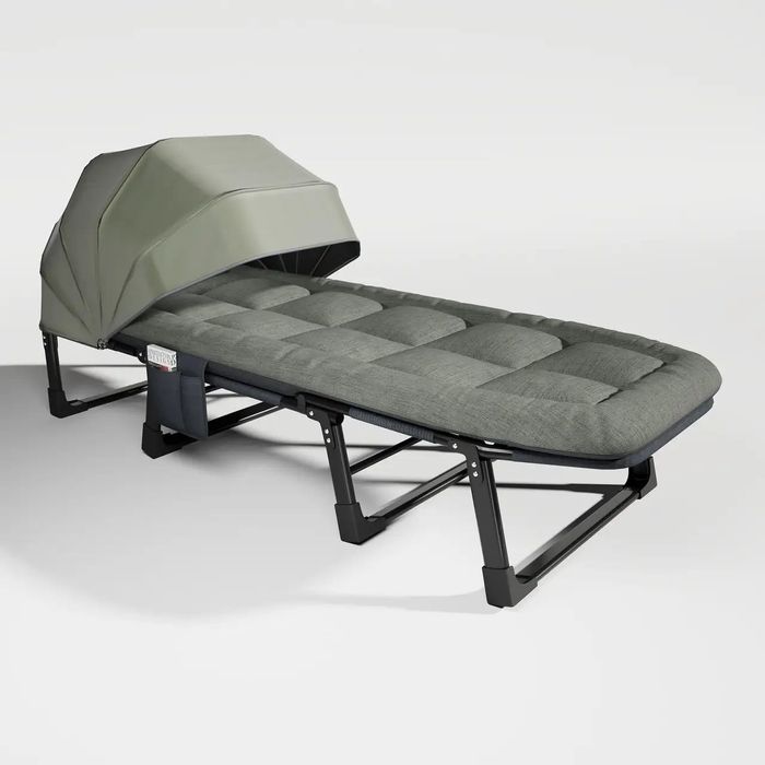 Розкладне ліжко шезлонг WCG FB-S25 з м’яким матрацом
