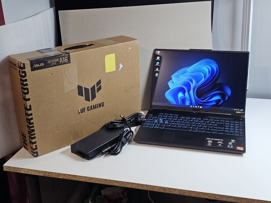 Laptop Gamingowy / do pracy ASUS TUF Gaming A16 (FA607PV) | Ryzen 9 7845HX | RTX 4060 | 16GB RAM | SSD 1TB | Ekran 2.5K 165Hz