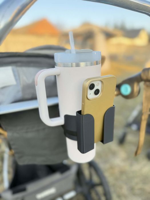 Uchwyt na kubek Stanley 1.18l 40oz i telefon do wózka Thule