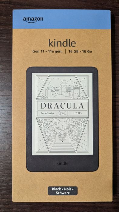 Kindle Gen 11 Dracula Black