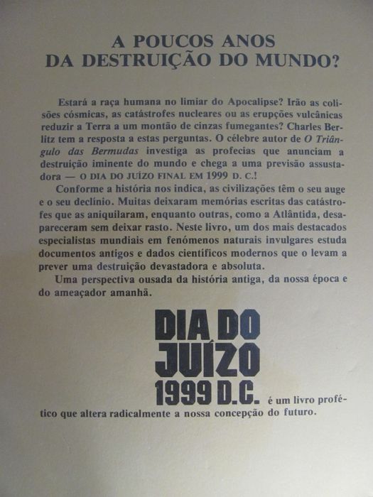 Dia do Juízo 1999 D.C. de Charles Berlitz