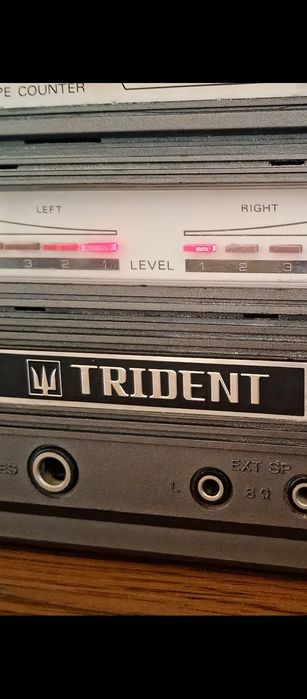 Магнітола, магніофон TRIDENT  CX-463N  Японія  однокласник TOSHIBA  SHARP JVC SANYO