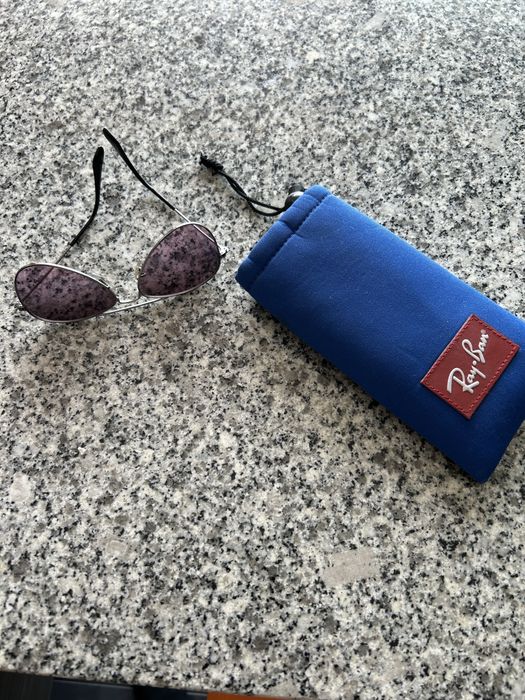 Oculos ray ban crianca em otimo estado