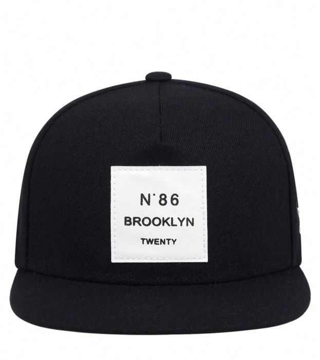 Czapka hip-hop Shein Brooklyn N°86 – czarna, HIP HOP WYPRZEDAŻ