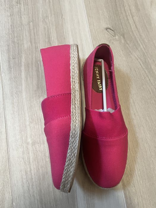 Espadryle płaskie