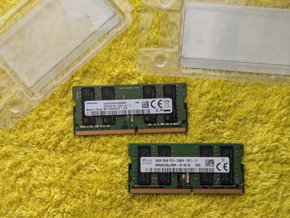 DDR4 Sodimm 16+16 (для ноутбука)