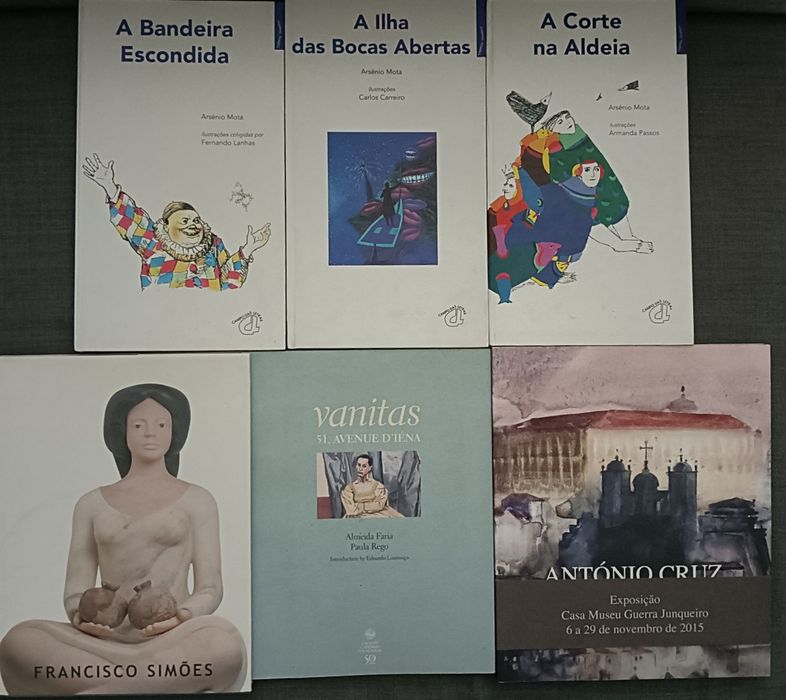 Livros de arte, arquitetura, fotografia, arqueologia