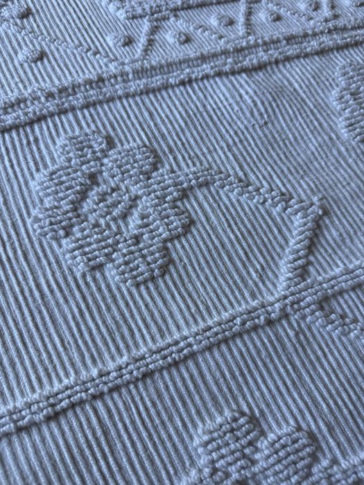 Colcha coroa de rei de puxados