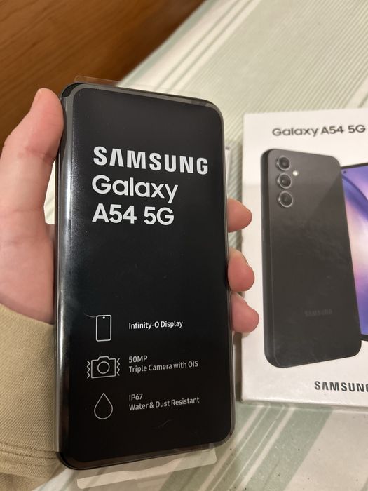 Смартфон Samsung A54 8/256GB Graphite 2 SIM 5G 6.4 120 Гц NFC 5000 мАч