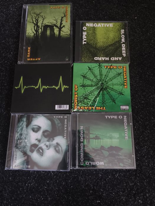 Type o negative CDs e DVD