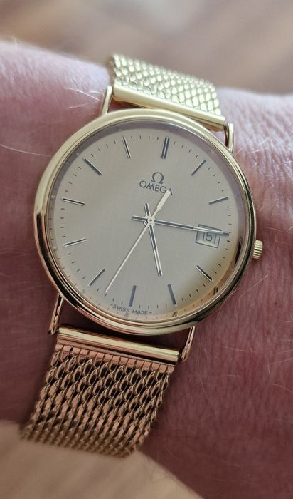 OMEGA 18K 750 vintage cal. 1530 SZAFIR 1999