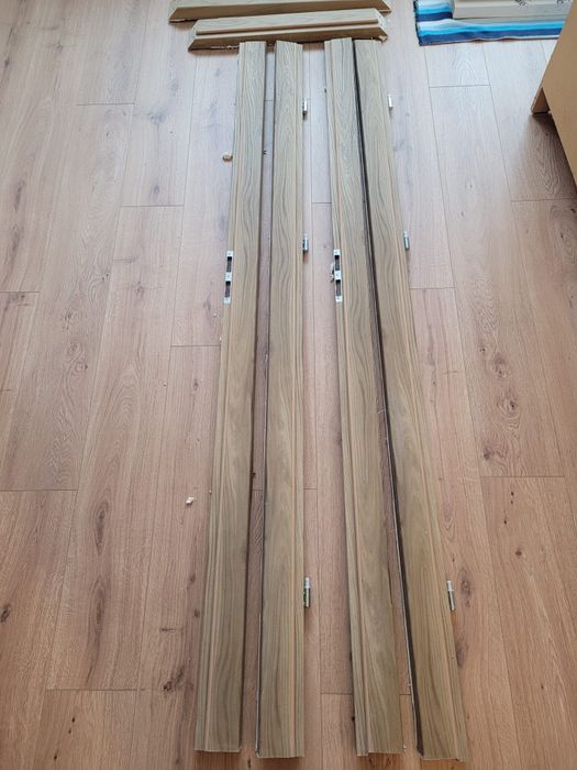 Ościeżnica prawa stała Dąb Burgund 60cm, 70cm