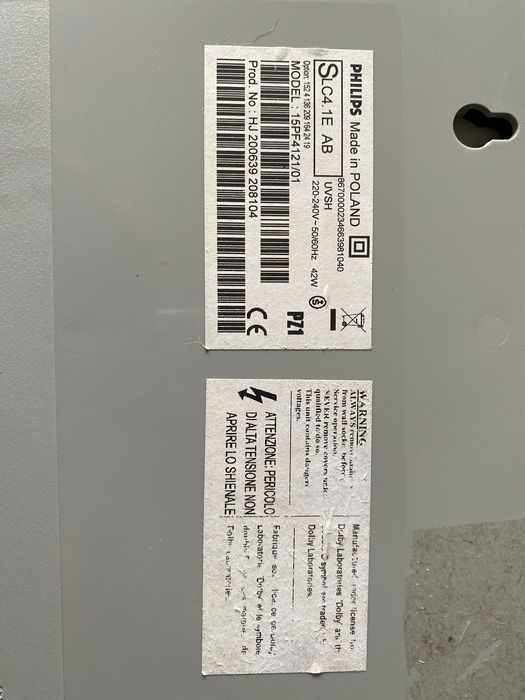 TV - Televisor Philips 15PF4121/01 — A Funcionar