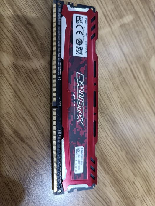 Memória  DDR4 Ballistix Sport 4GB 2666Mhz
