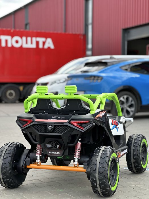 Дитячий електромобіль 24V, 240W, дуже потужний баггі Швидкість до 18 км/год Навантаження 80 кг В наявності